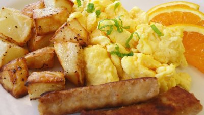 Classic Scrambled Egg Breakfast