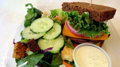 Salad & Sandwich Lunch Combo