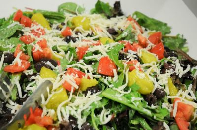 Mixed Greens Salad with Lemon (bulk, per person) minimum 3