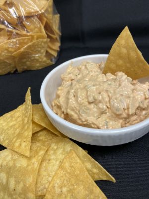 Buffalo Chicken Dip - Christmas