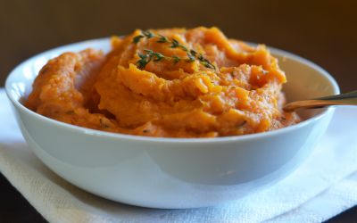 Maple Whipped Sweet Potatoes