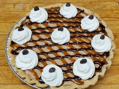 French Silk Pie with Sea Salt & Caramel