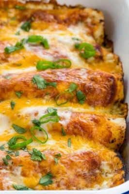 Chicken & Cheese Enchiladas