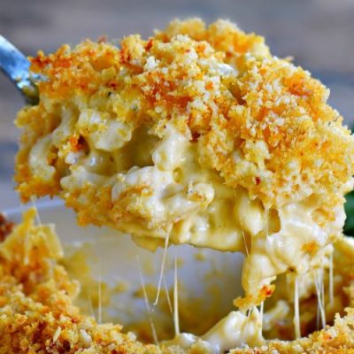 Creamy Four Cheese Macaroni, Family - Christmas