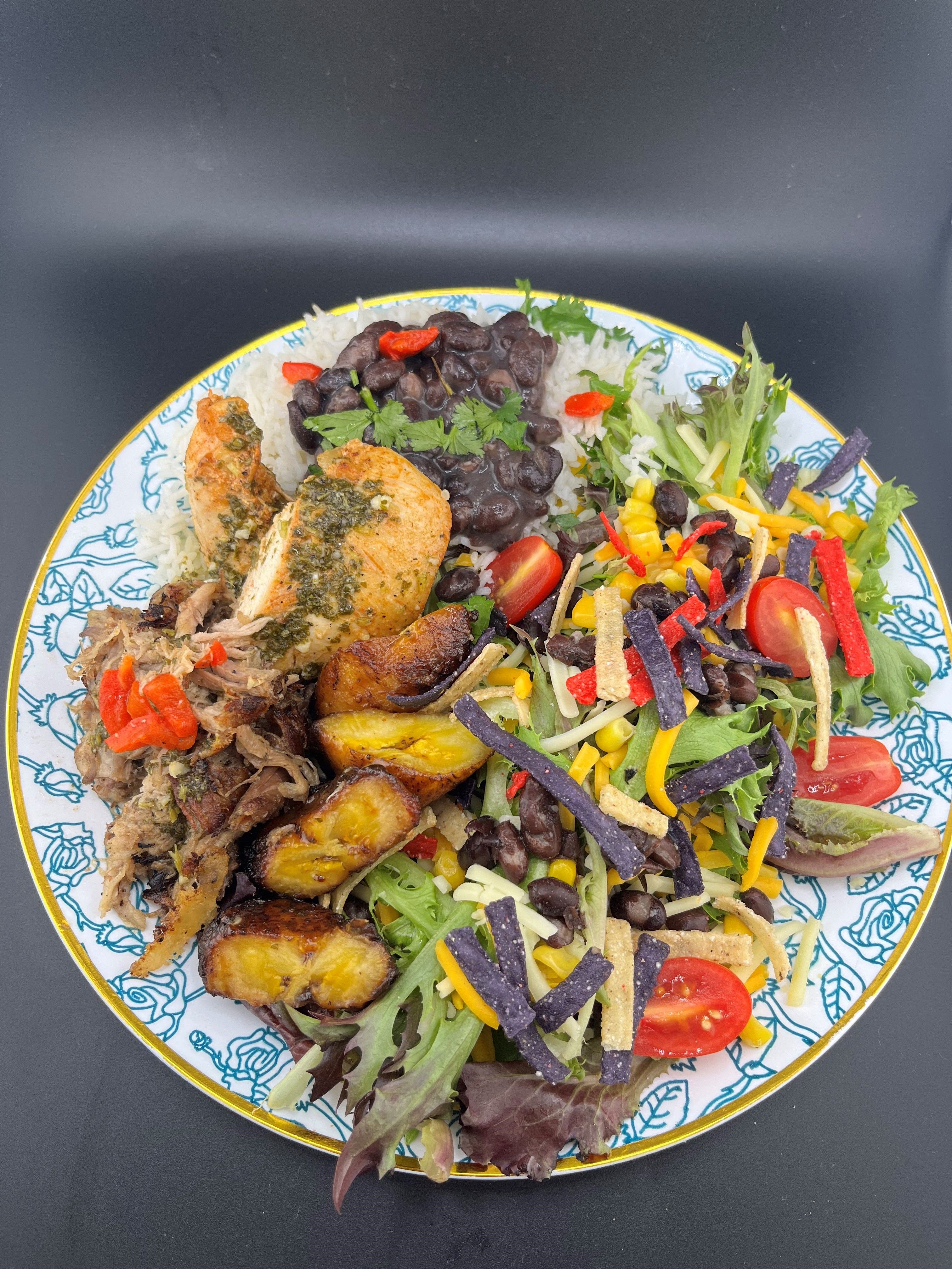 Cilanto Lime Chicken & Mojo Pork Combo