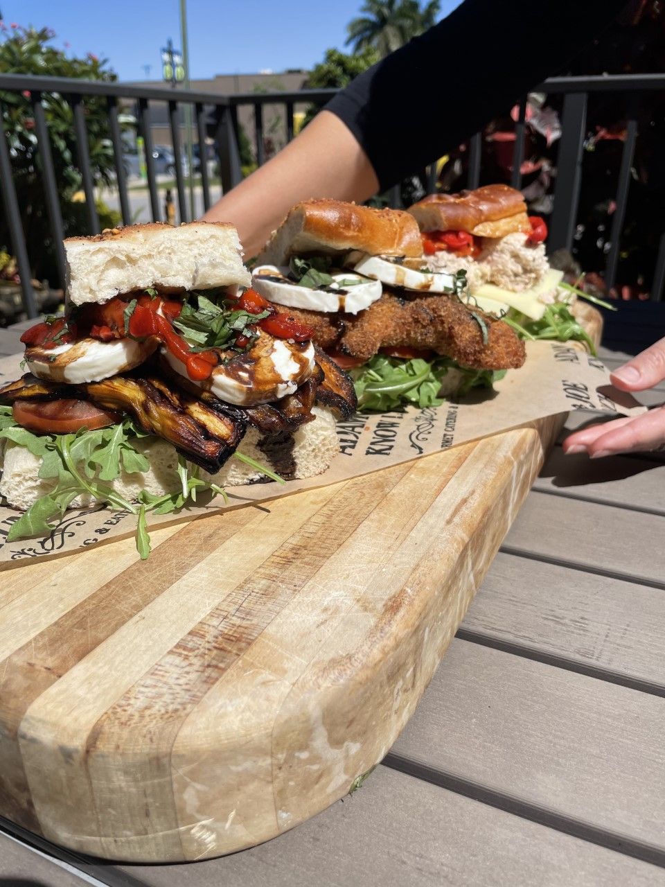 Foccocia Sandwich Platter