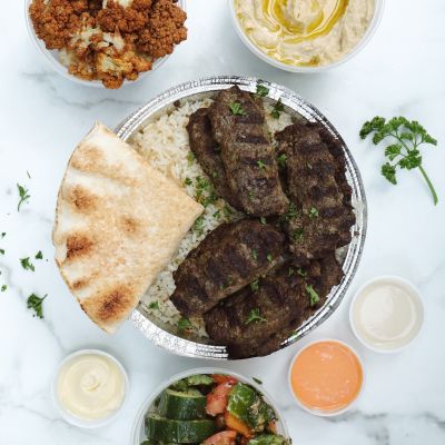 Kafta Kabob Dinner