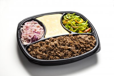 Cheesesteak tray