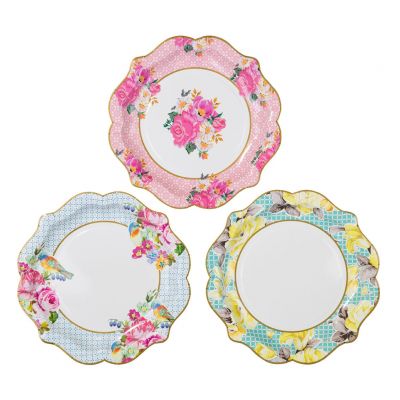 Talking Tables Truly Scrumptious Floral Plates