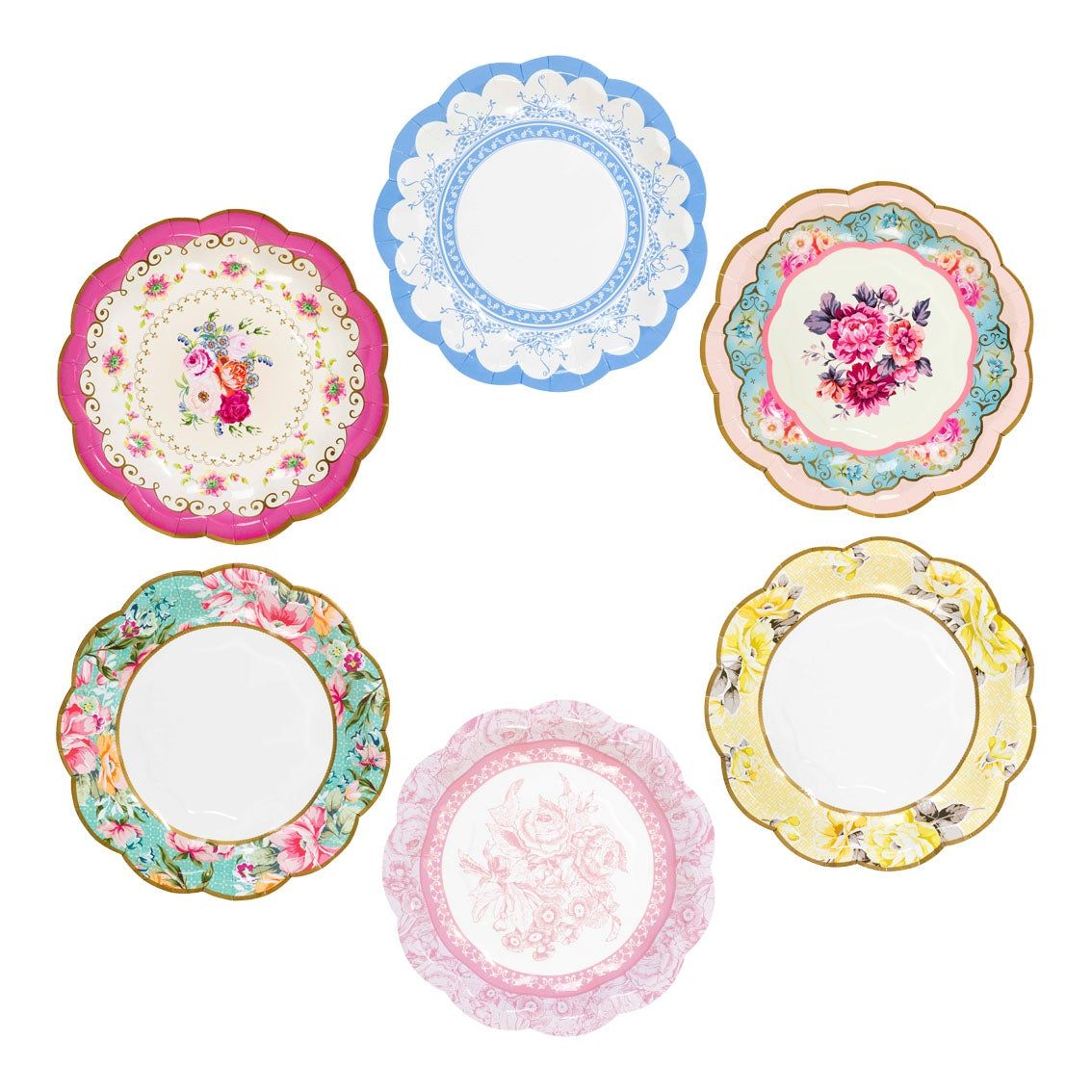 Talking Tables Truly Scrumptious Vintage Paper Plates