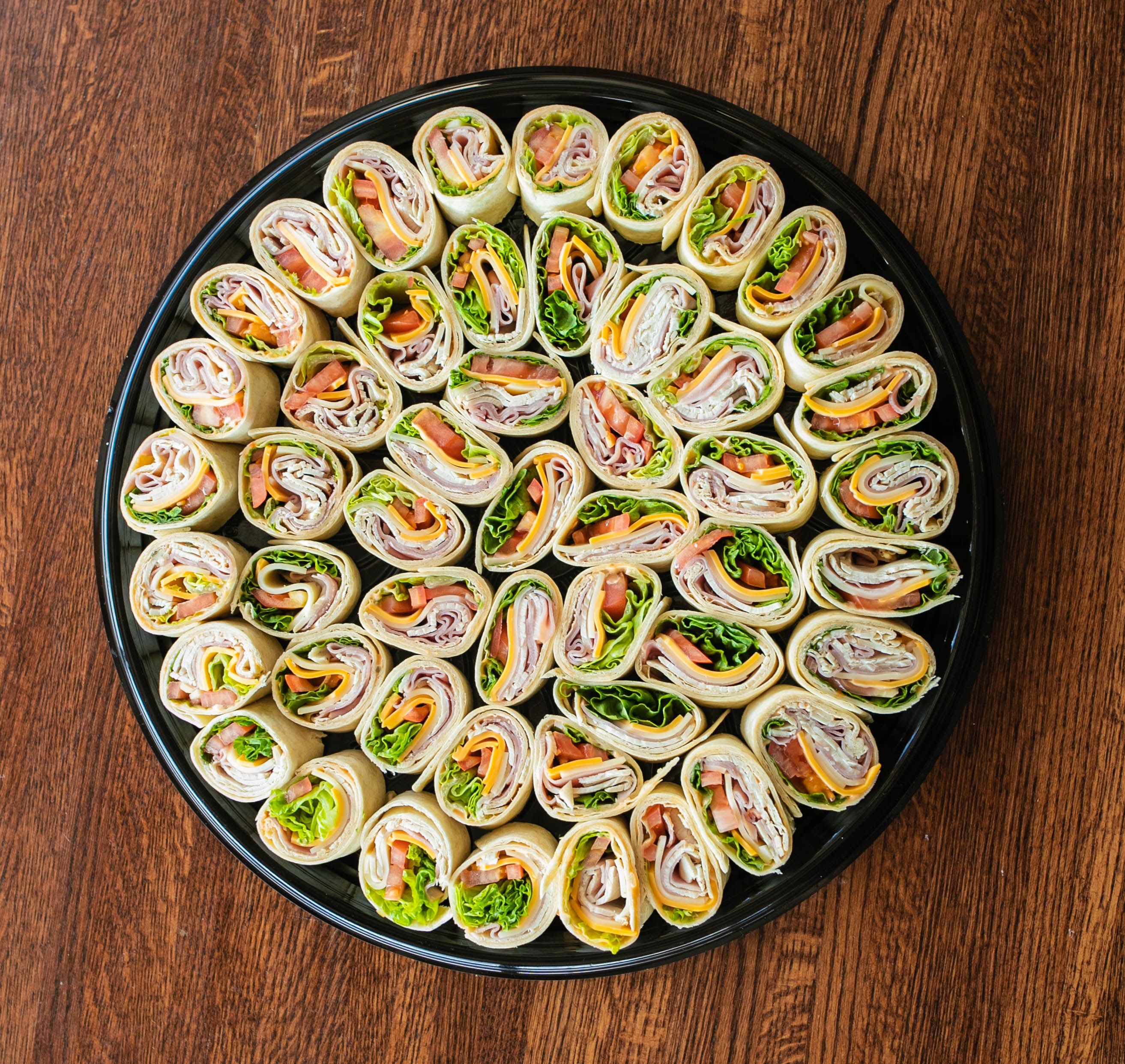 Sandwich Pinwheel Tray