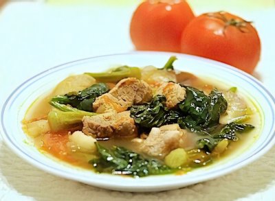 Baby Back Pork Rib Sinigang Soup