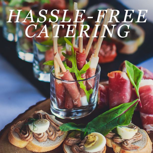 hassle free catering