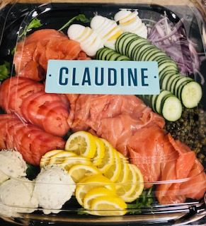 Salmon Lox Platter