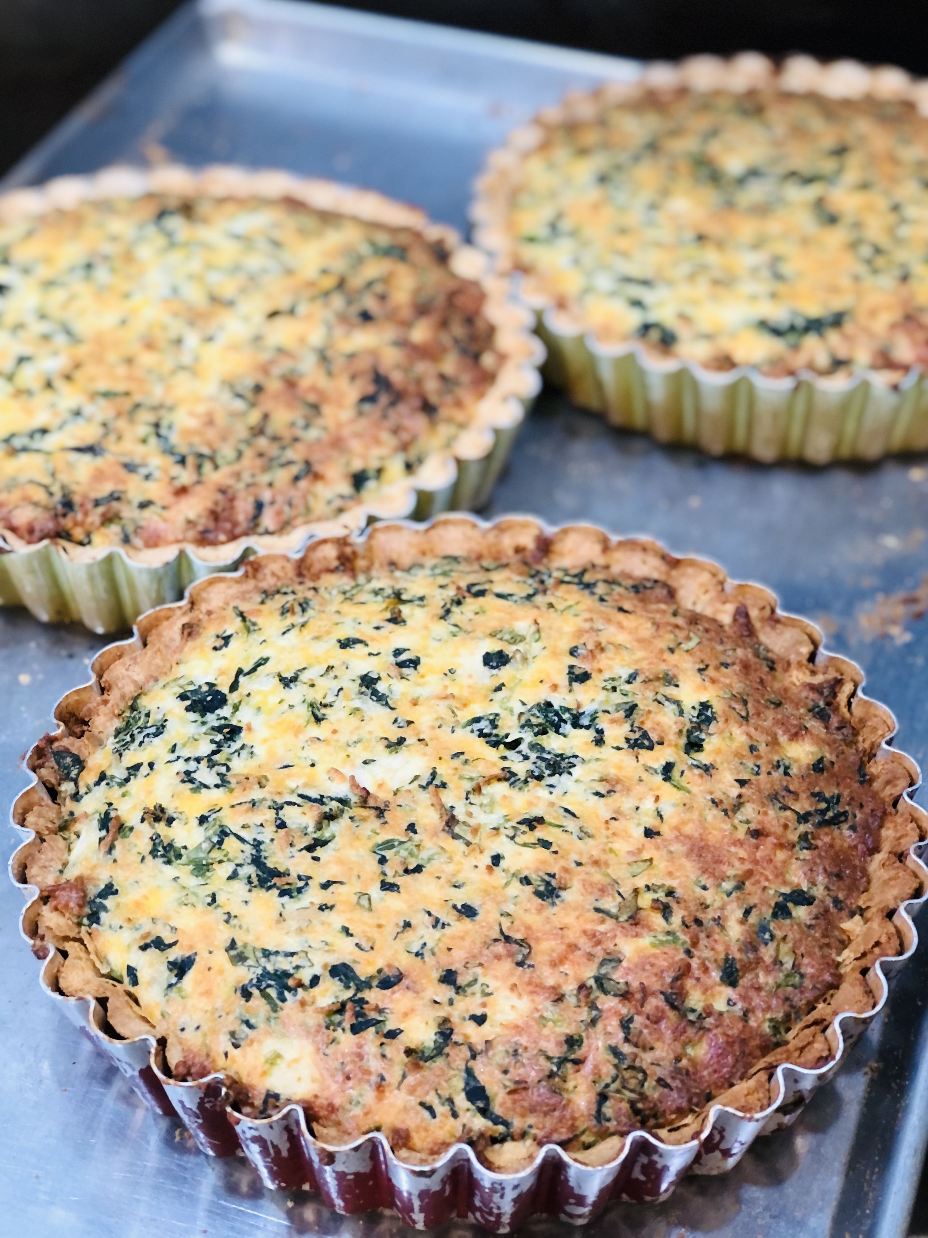 Lea's Lightened Whole Quiche