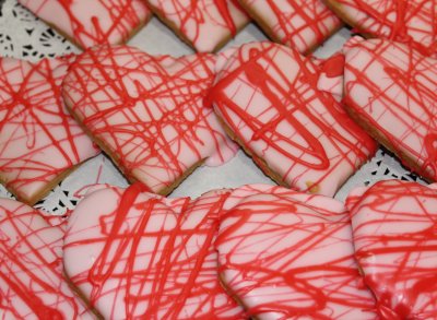 Valentines Day Cut-Out Cookies