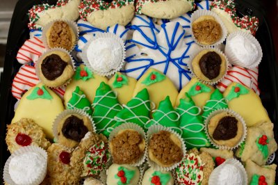 Assorted Homemade Holiday/Christmas Cookies