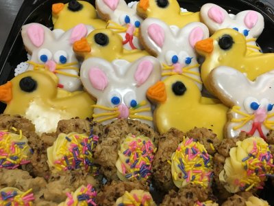 Easter Assorted Cookie Tray