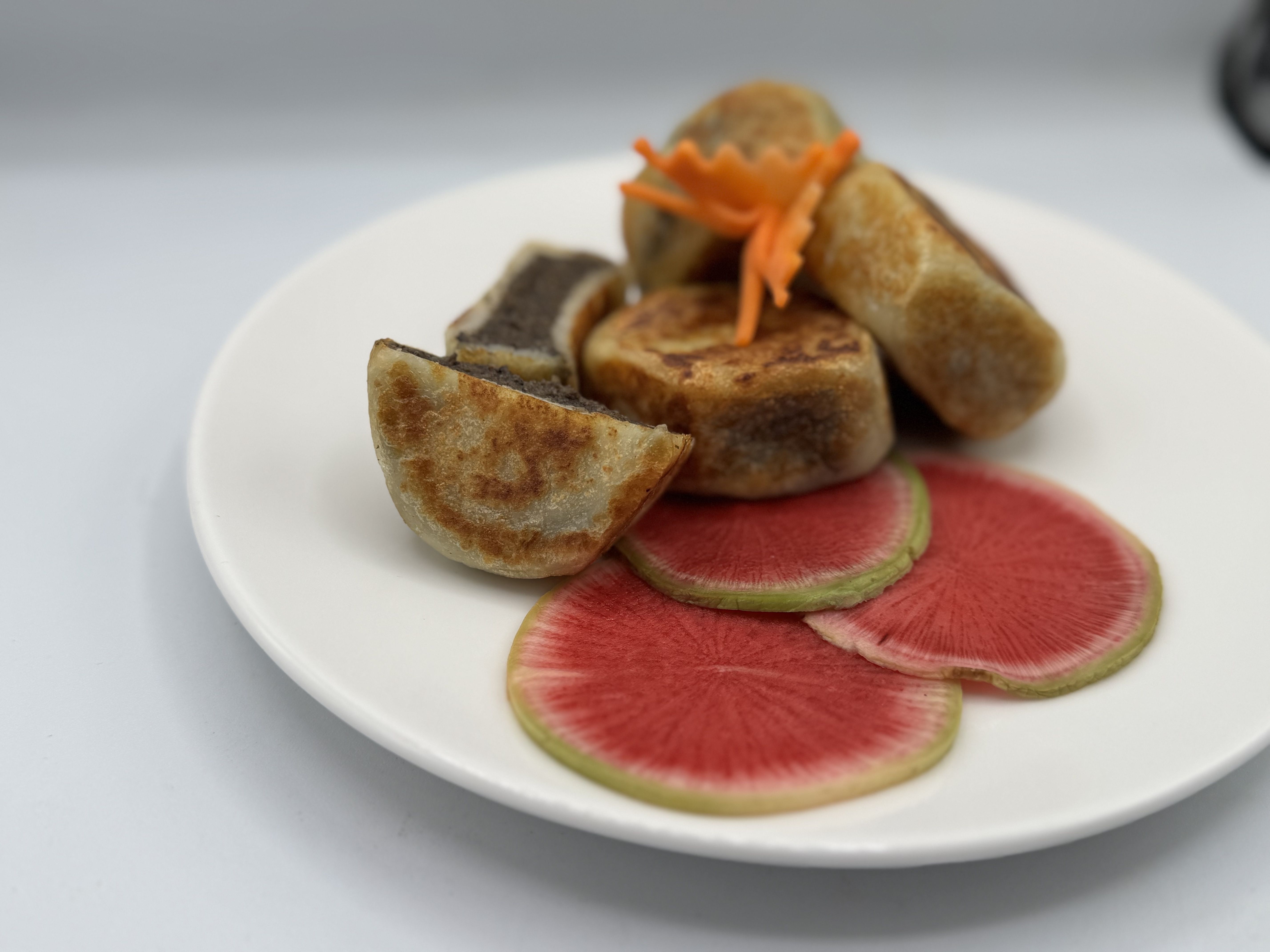 Potato Croquette Stuffed with Mushrooms