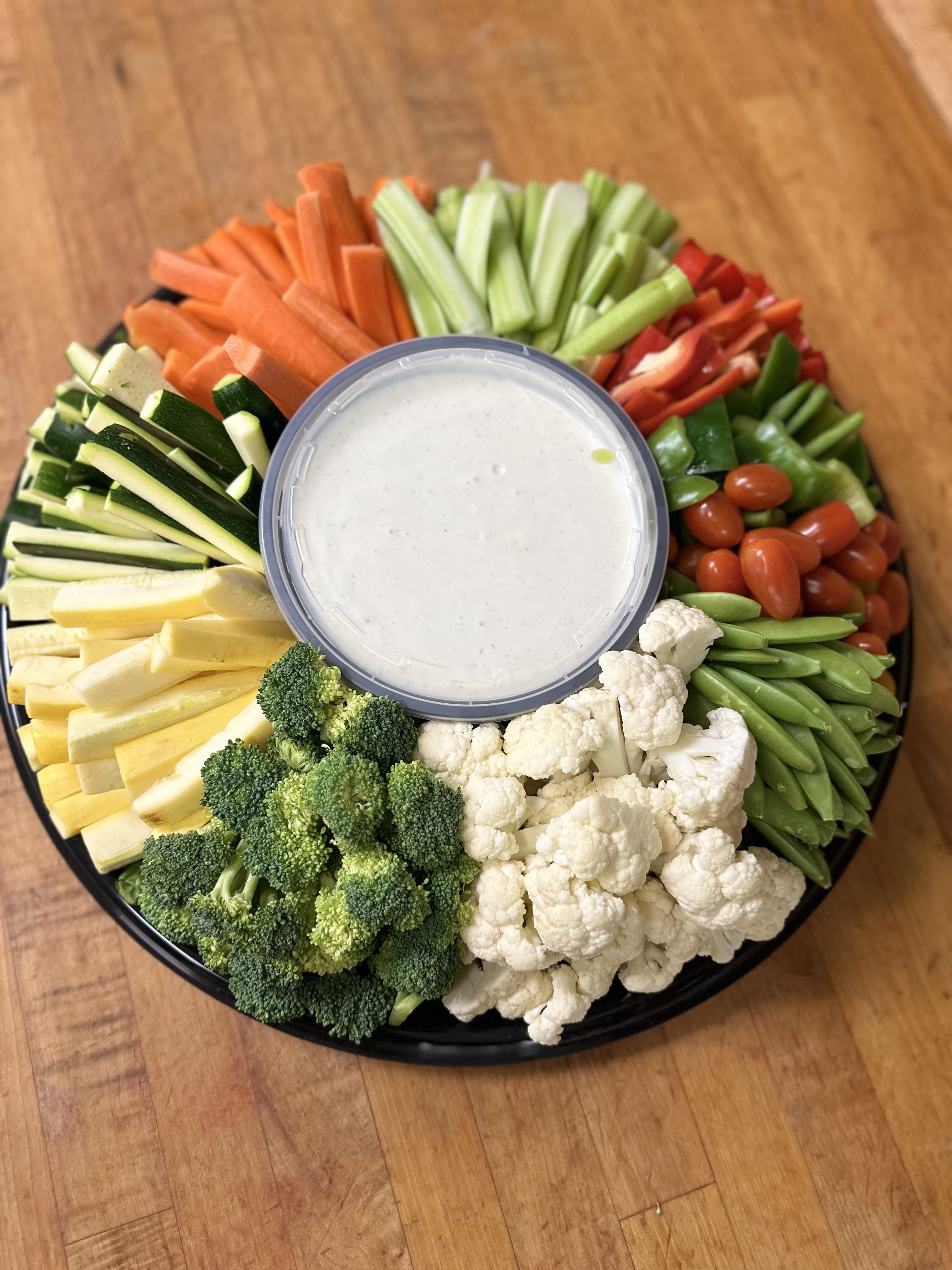 Veggie Platter with Ranch Dip - Large