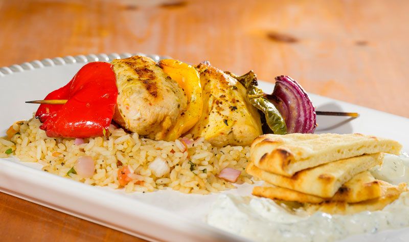 Grilled Kabobs - Chicken & Veggies
