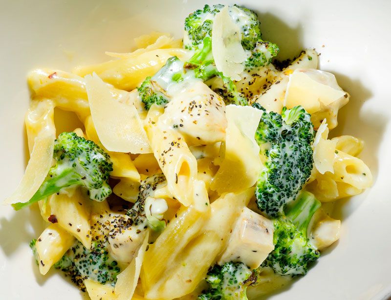 Chicken Alfredo with Penne