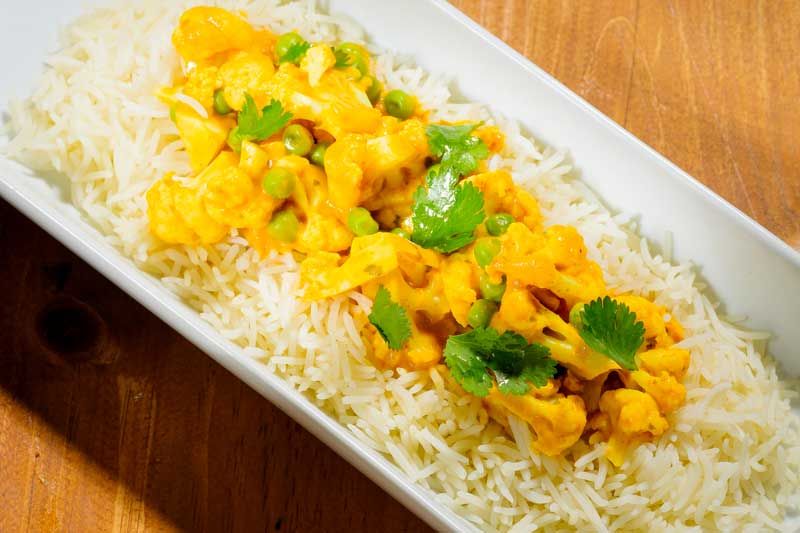 Curried Cauliflower