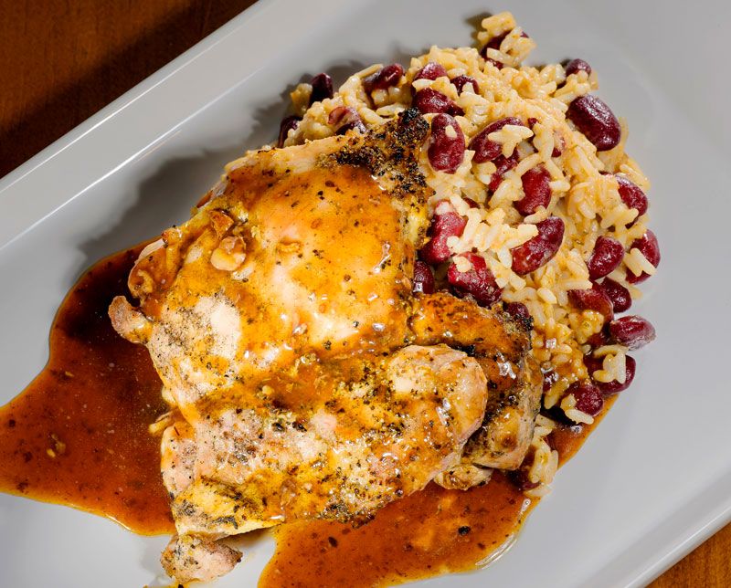 Individual: Jamaican Jerk Chicken