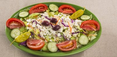 Fresh Greek Salad Tray - Large