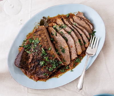 Traditional Braised Brisket (2 lbs.-served sliced)