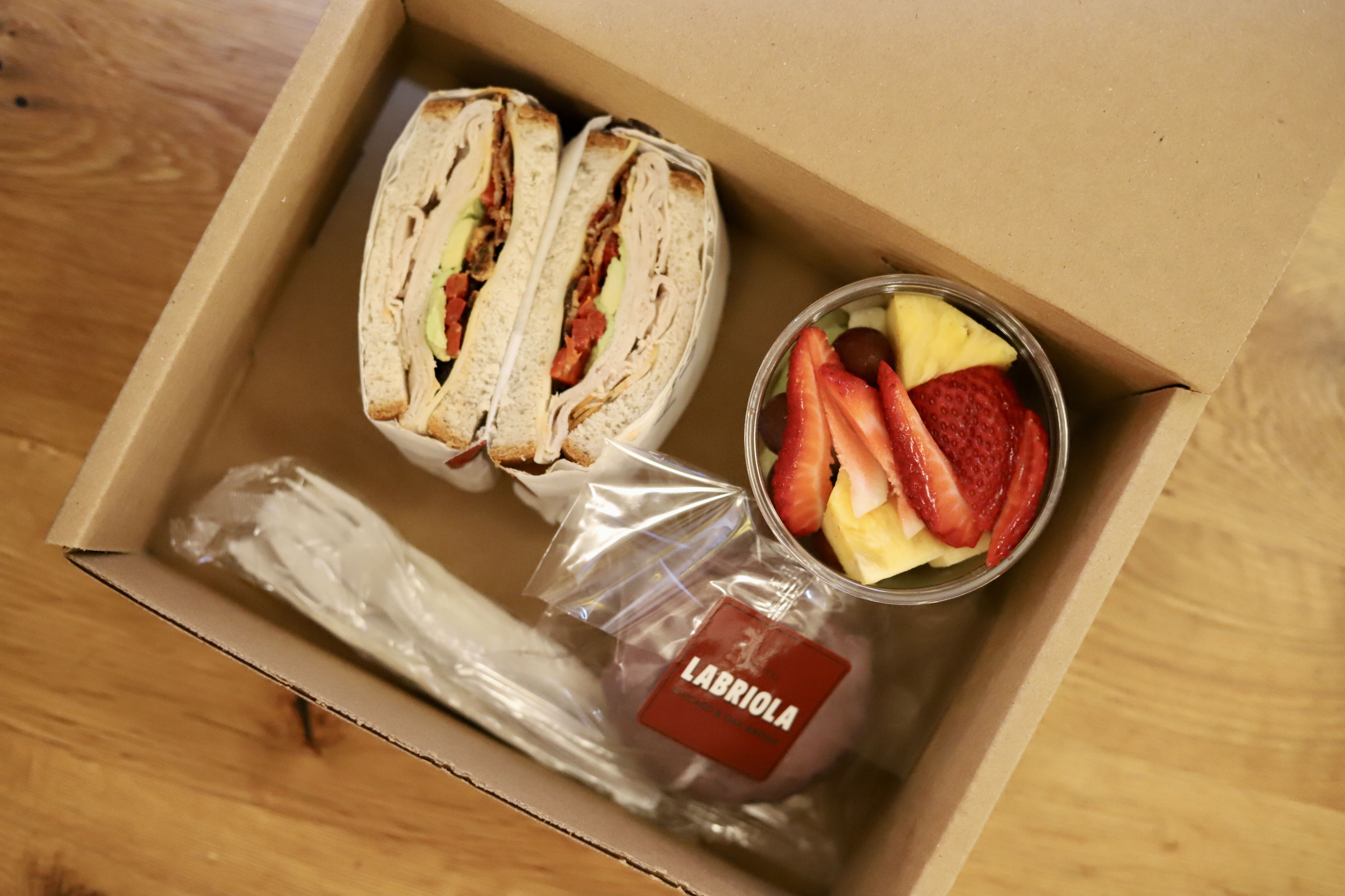 Gluten Free Sandwich Lunch Box
