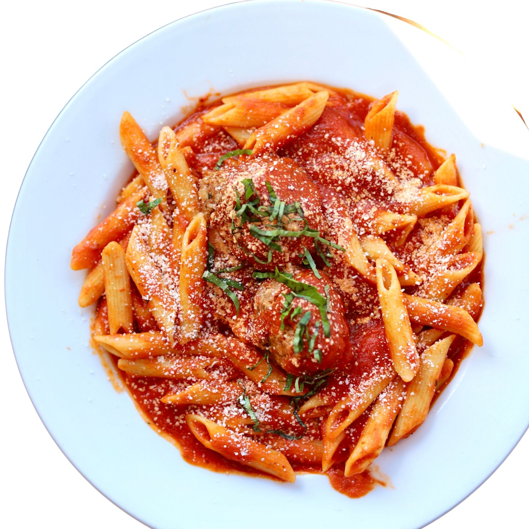Penne & Meatball Marinara