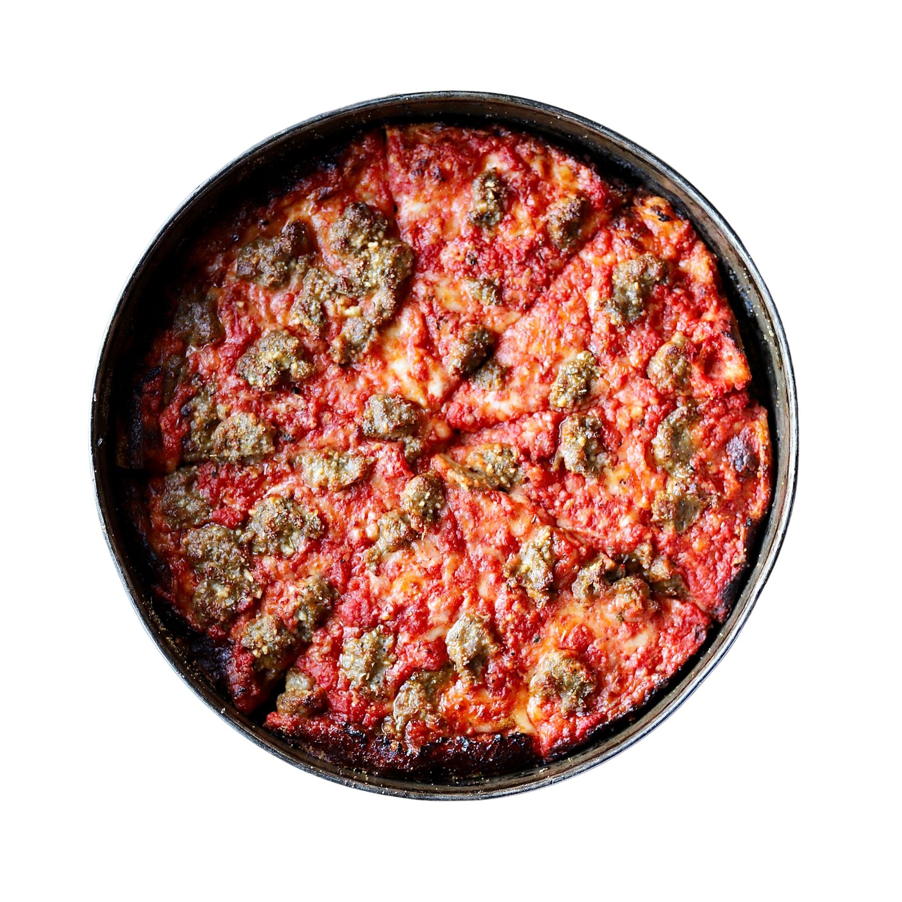 Chicago Style Deep Dish - Russo Sausage