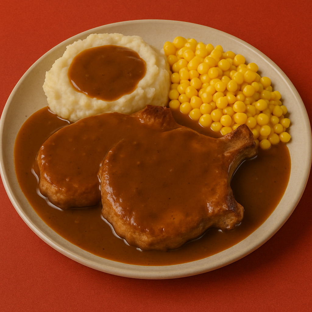SMOTHERED PORK CHOPS