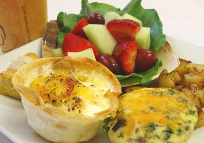 Egg Frittata Breakfast Buffet