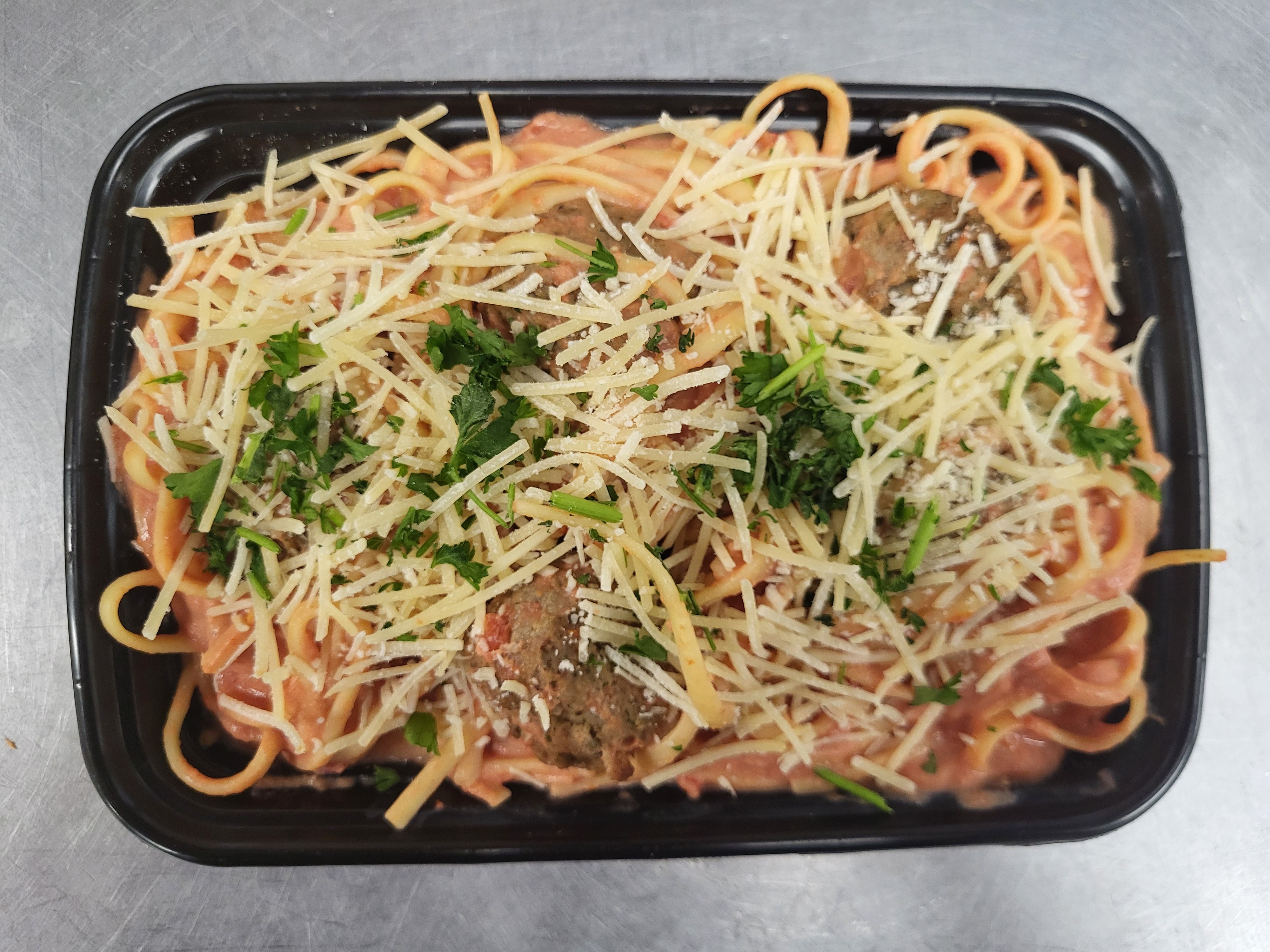 GNG Linguini & Meatballs