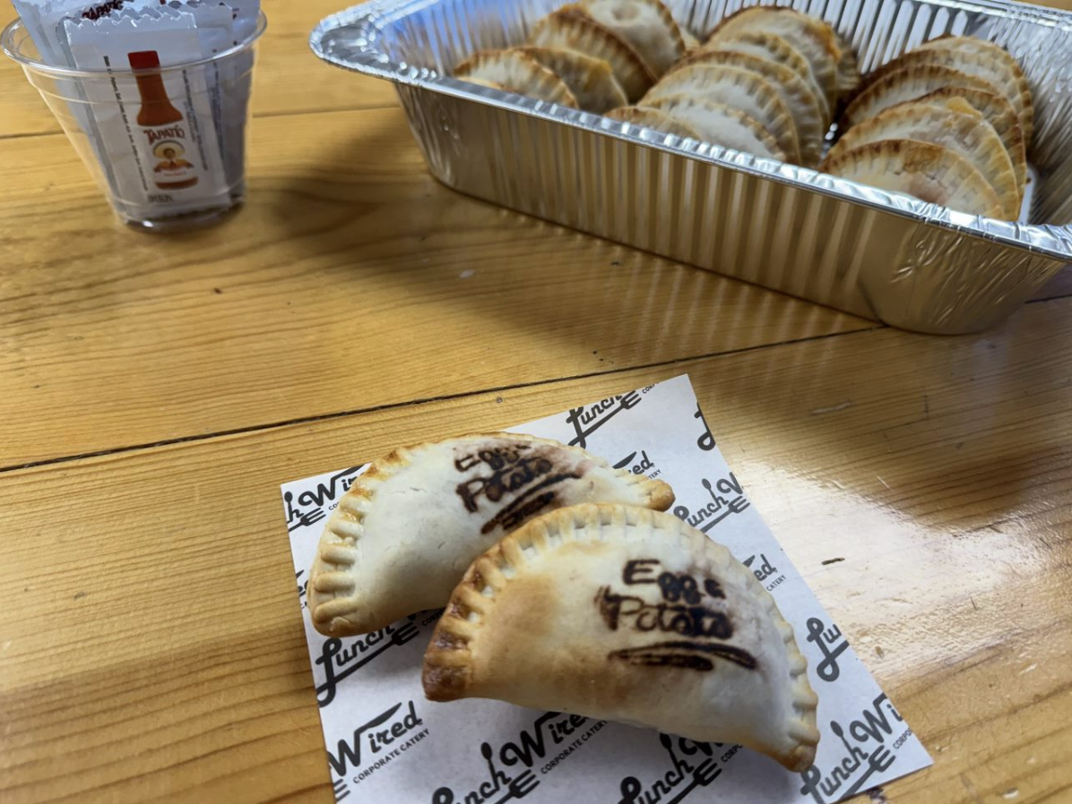 Mini Breakfast Empanadas w/Hot Sauce