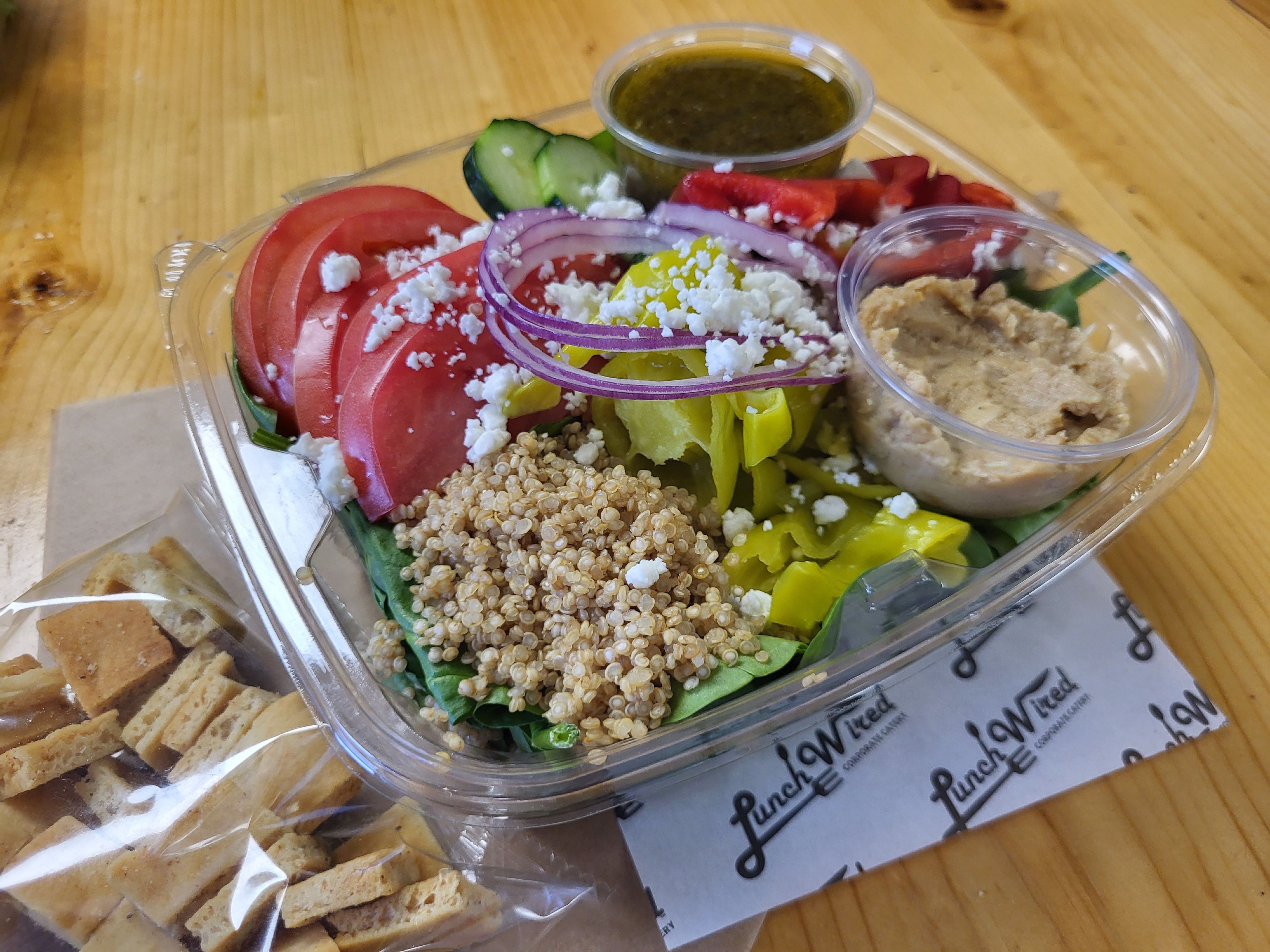 Grab n'Go Mediterranean Bowl