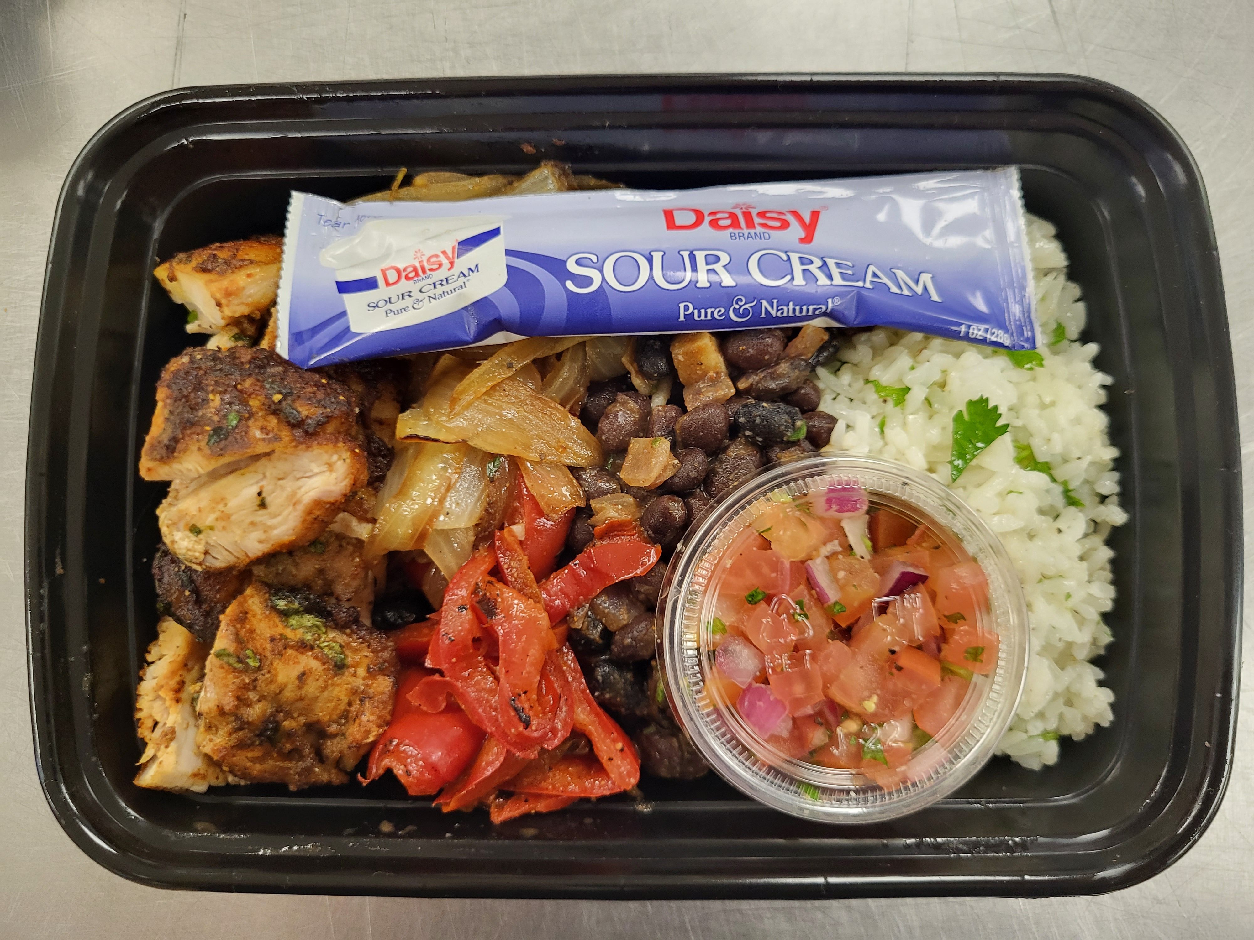 GNG Chicken Fajita Bowl
