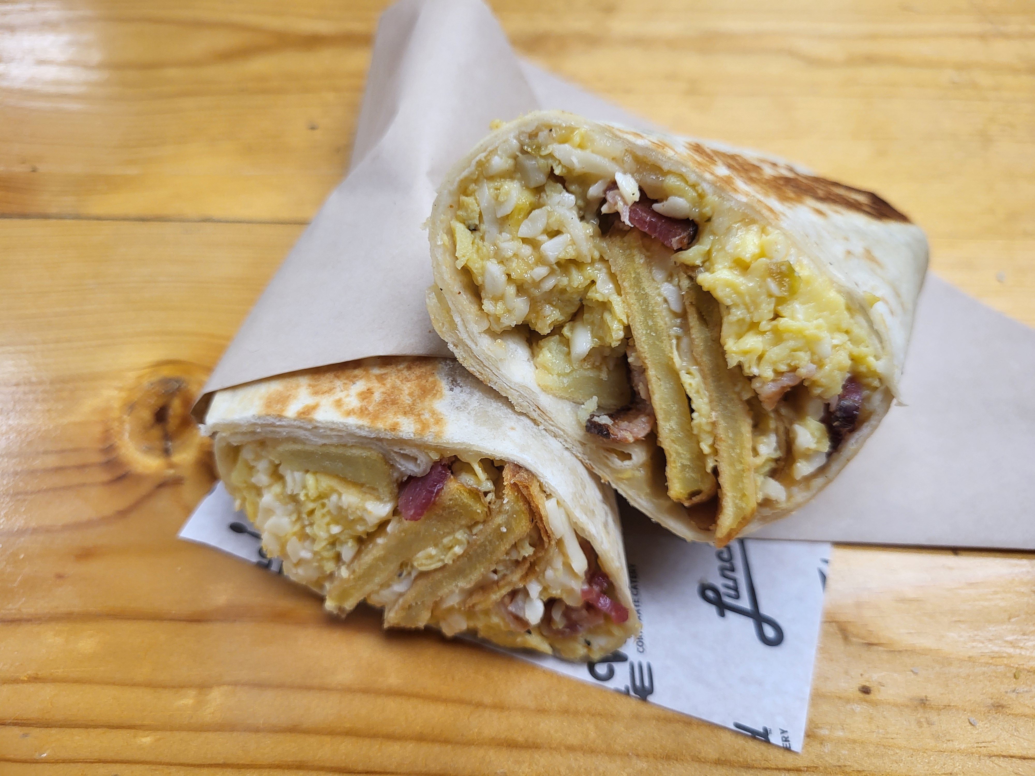 GNG Bacon Breakfast Burrito