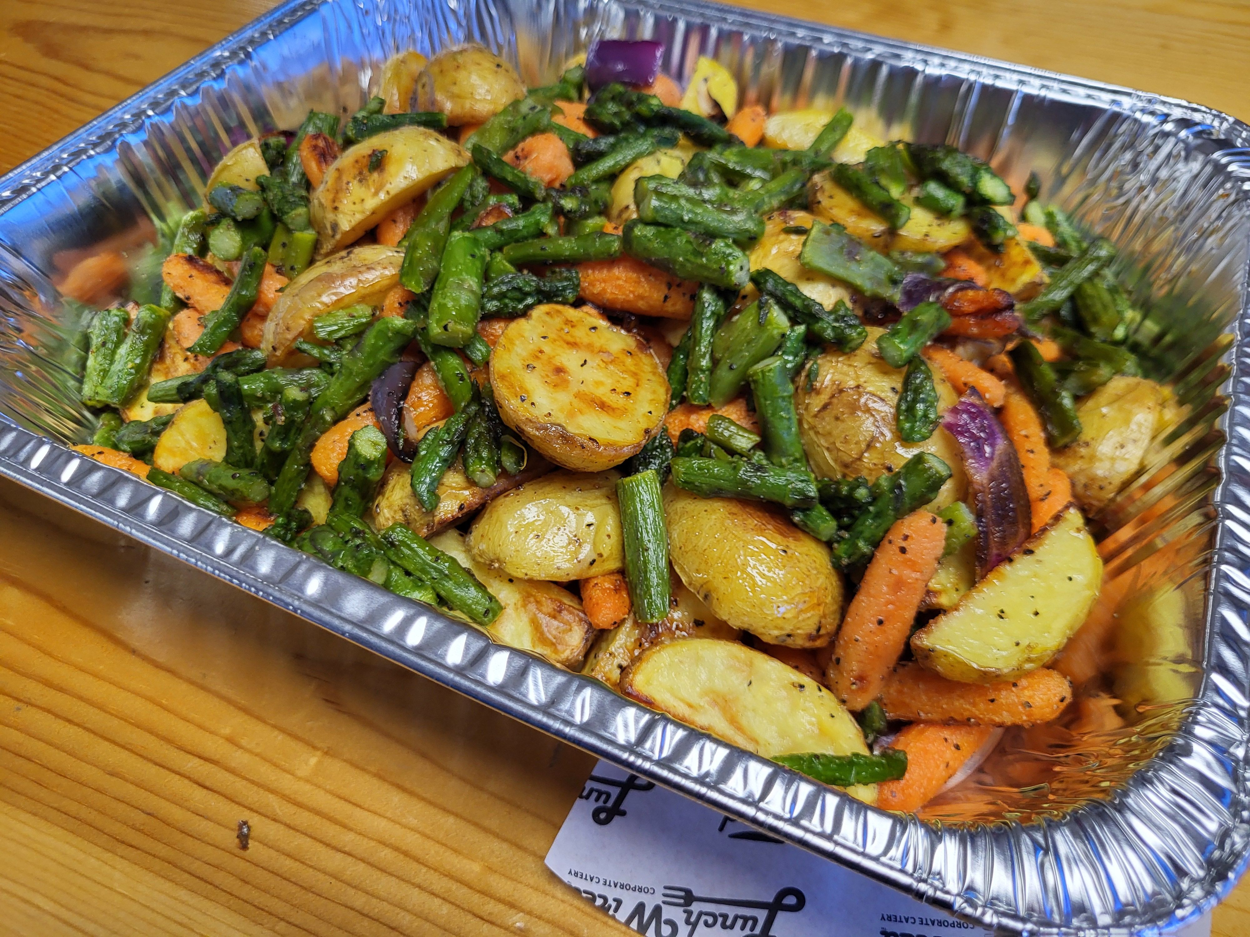 Roasted Spring Vegetables