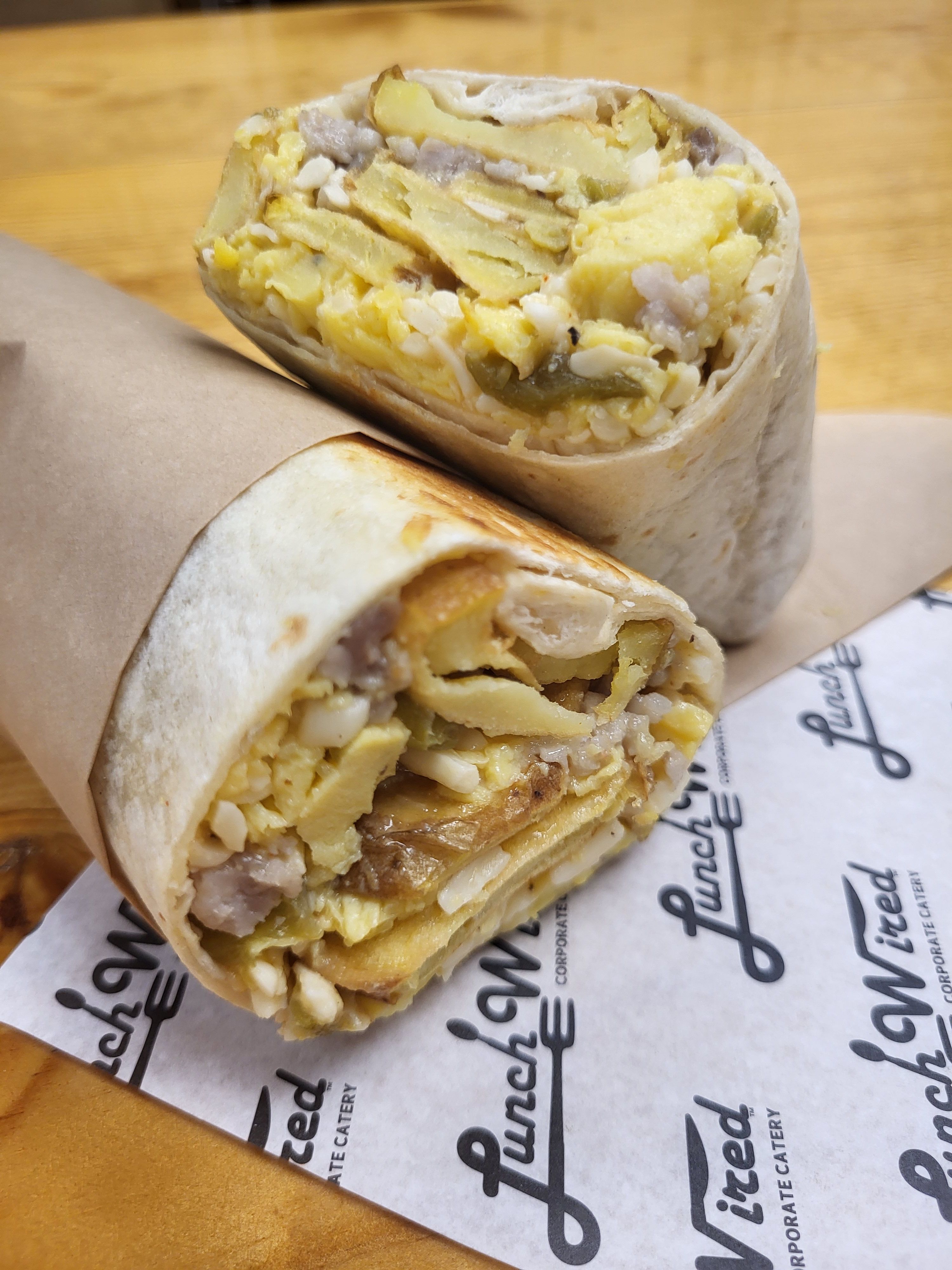 Grab n'Go Sausage Breakfast Burrito