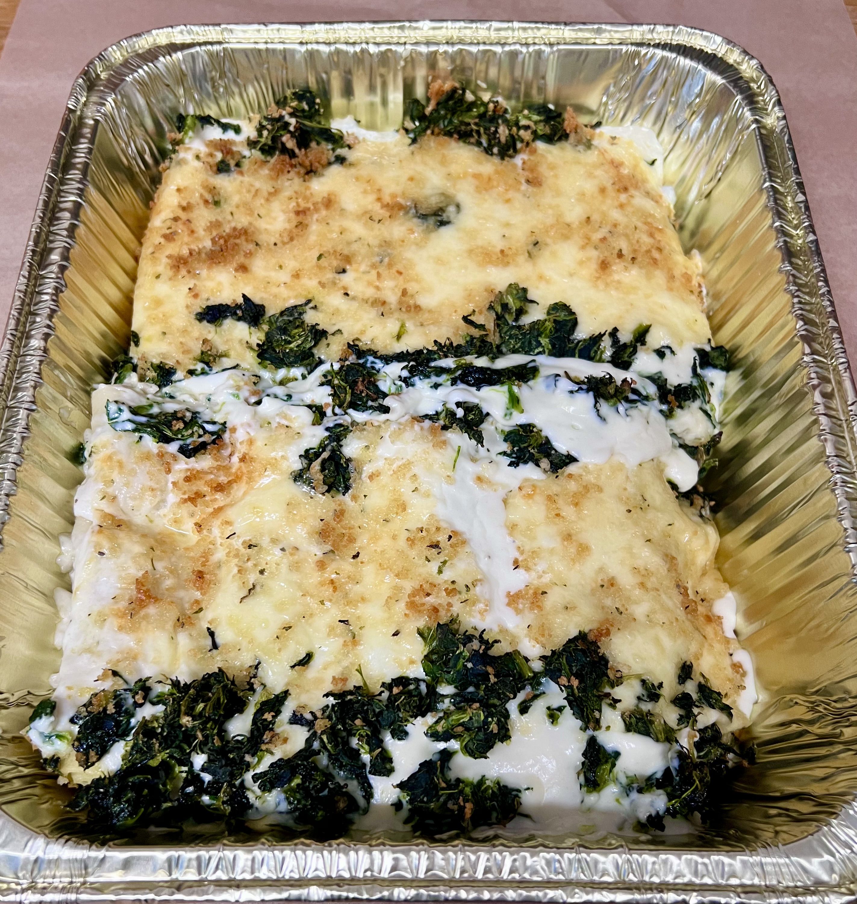 Chicken & Spinach Cannelloni - Small