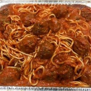 Spaghetti & Meatballs - Small