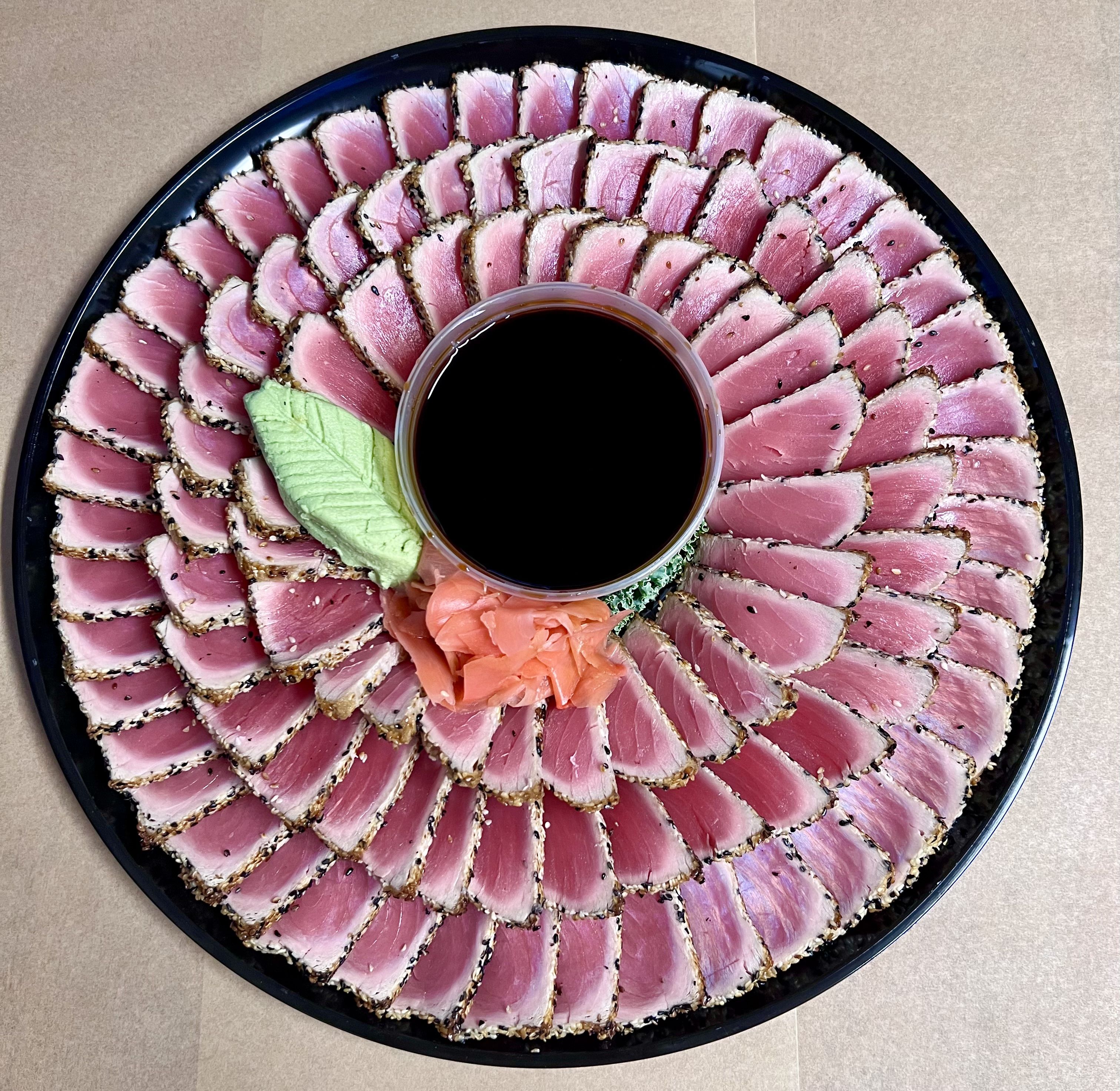 Sesame Seared Tuna Platter - Large