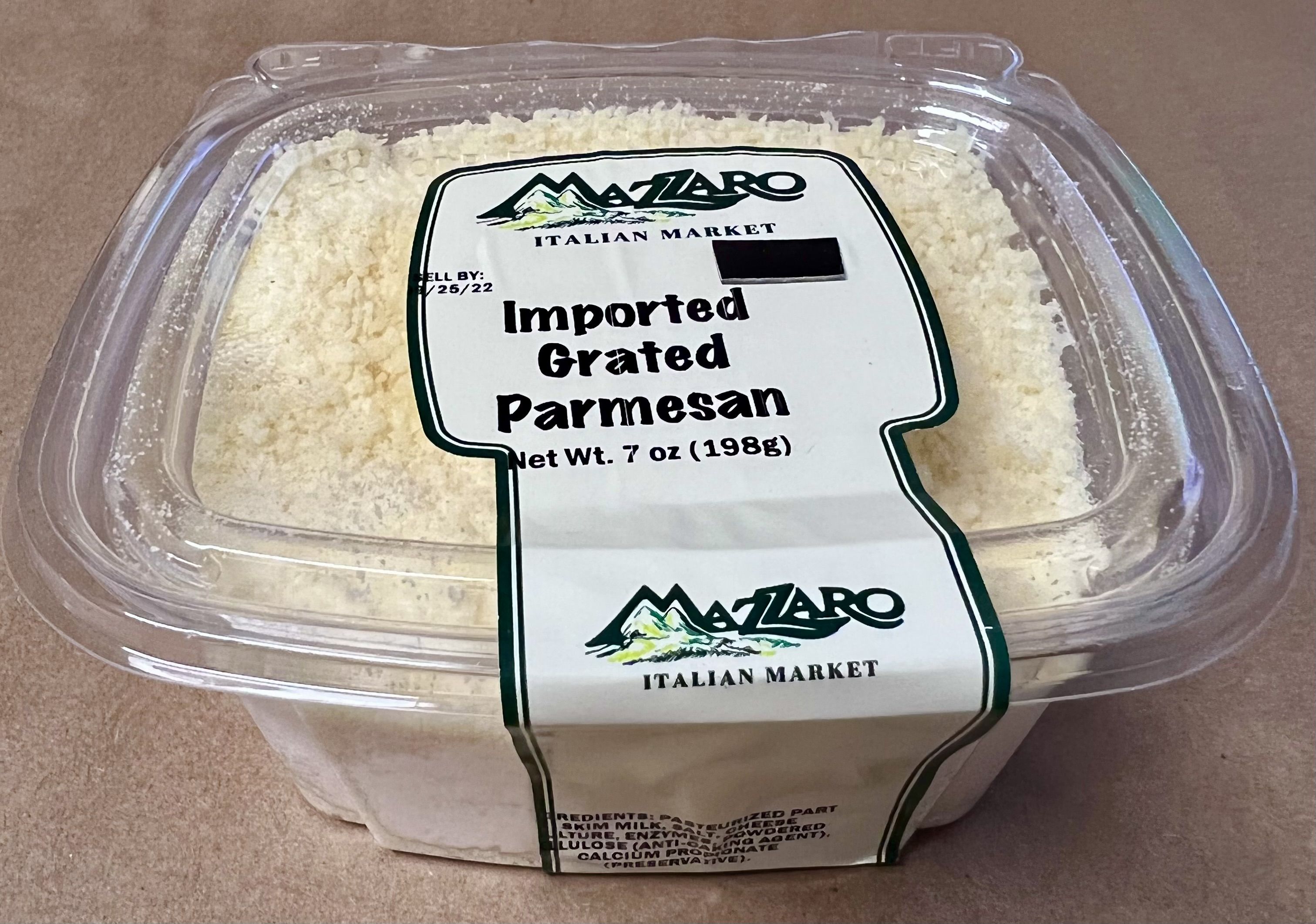 Parmesan Cheese Tub