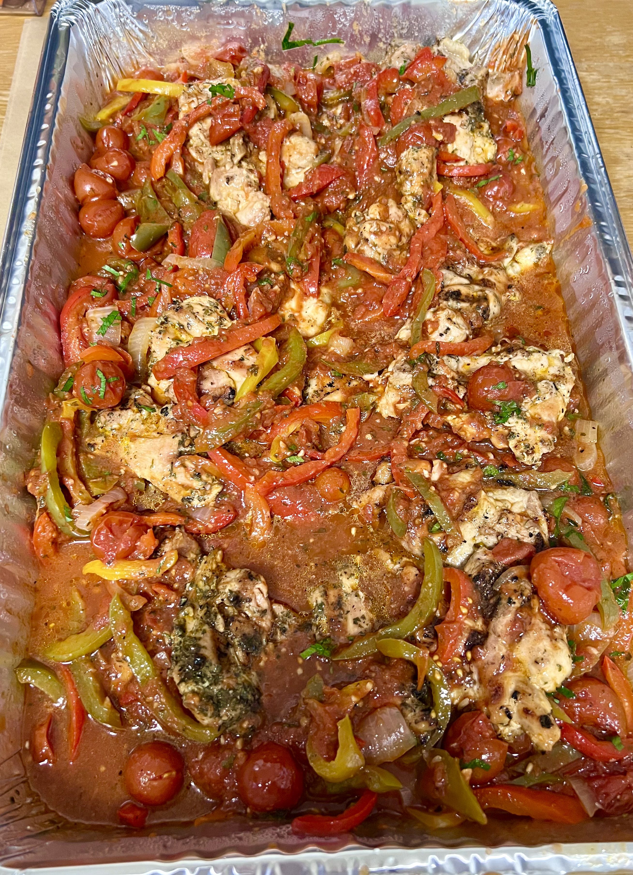 Chicken Cacciatore - Large