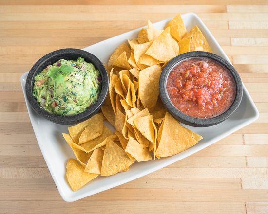 Chips and Fresh Guacamole