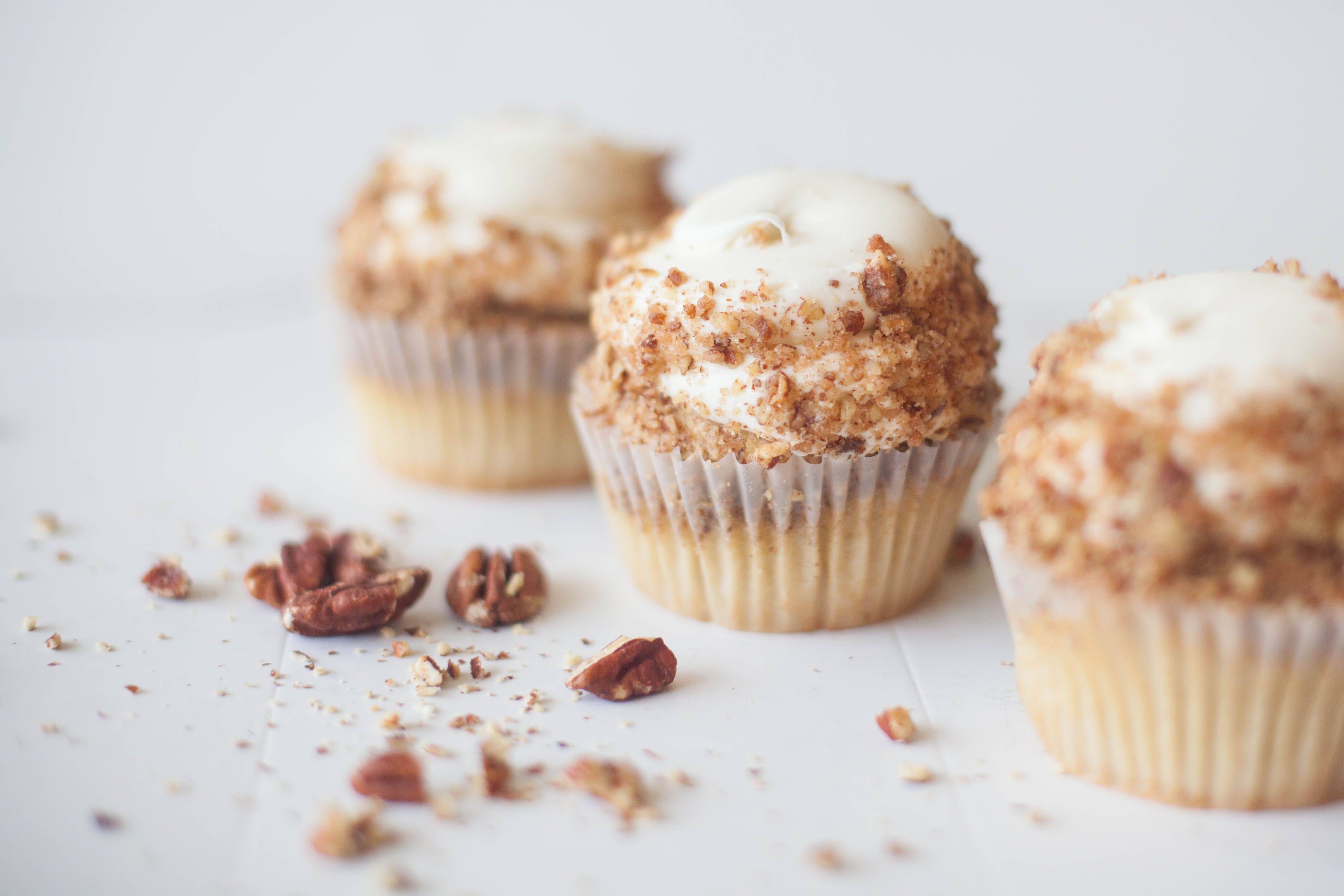 Bourbon Pecan Cupcake