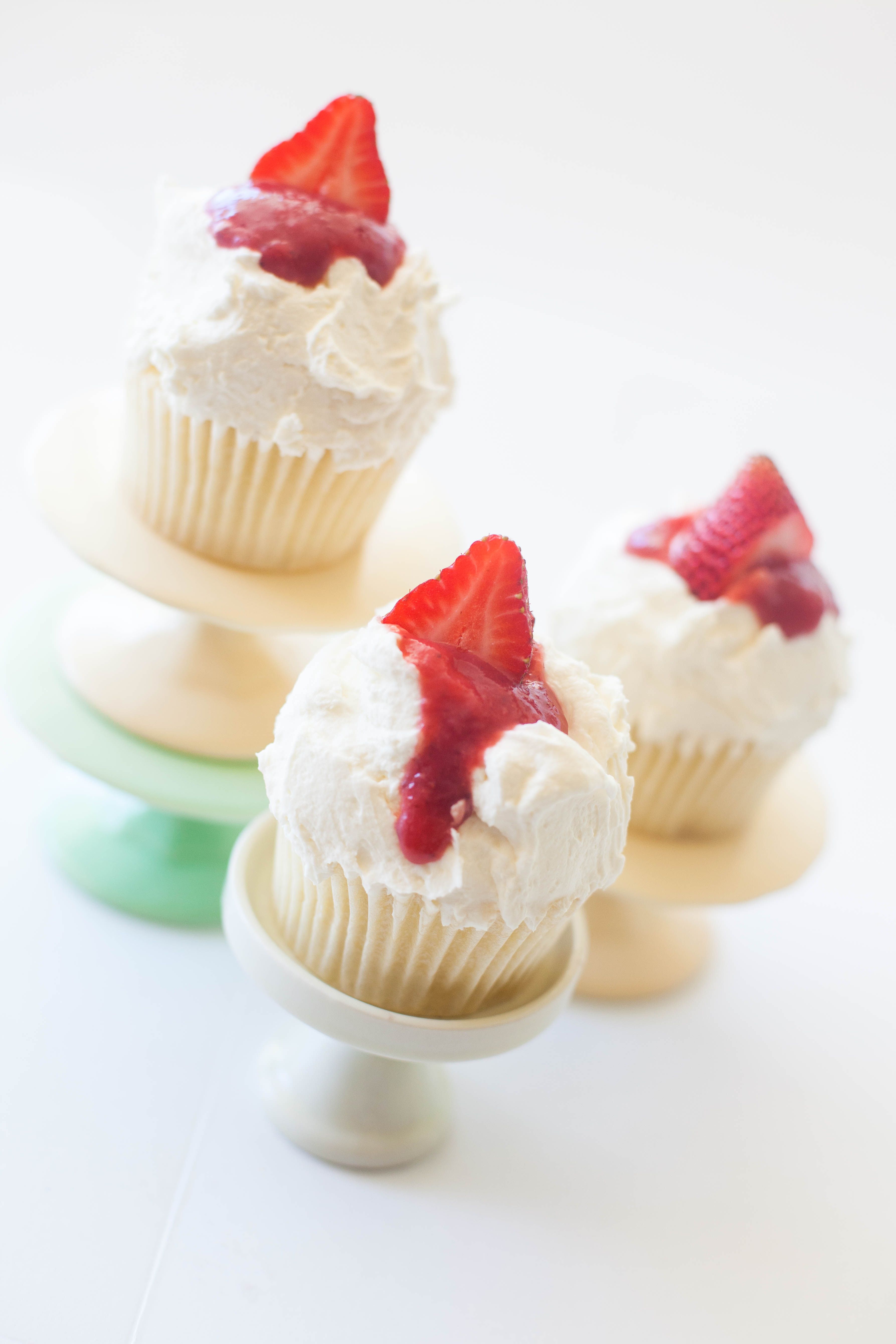 Strawberry Shortcake Cupcake